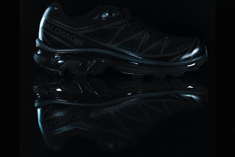サロモン XT-6 GTX に待望のオールブラックモデル “ブラック アウト” が初登場 Salomon XT-6 GTX "BLACK OUT" Release info