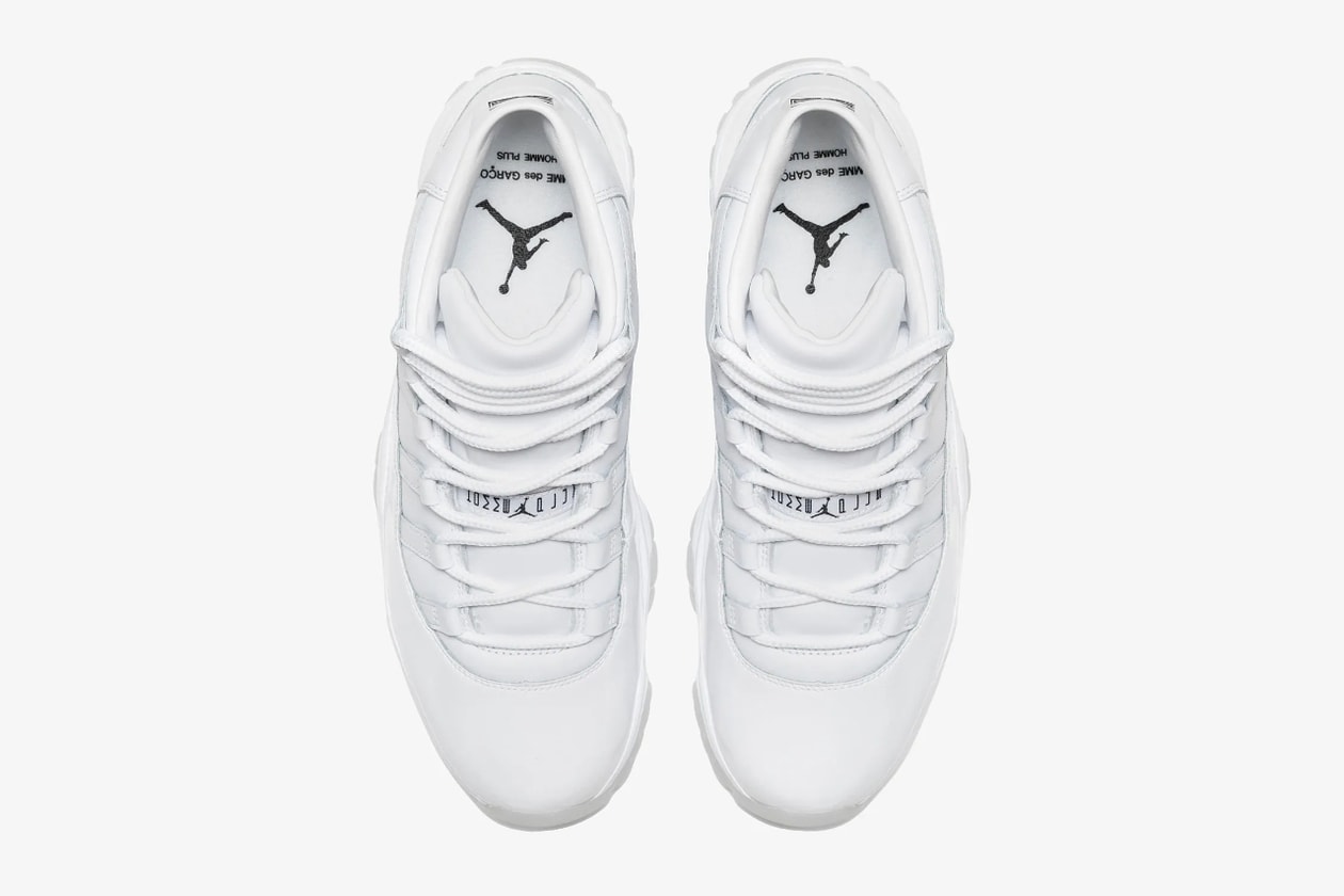 コム デ ギャルソン・オム プリュス x エア ジョーダン 11の発売情報が解禁 COMME des GARÇONS HOMME PLUS x Air Jordan 11 release info