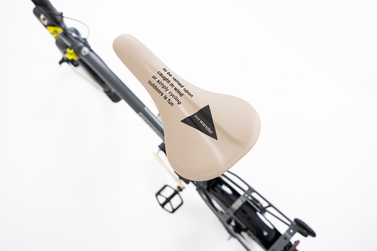 ブロンプトンとアンドワンダーによる初コラボが実現 brompton and wander collabo release info