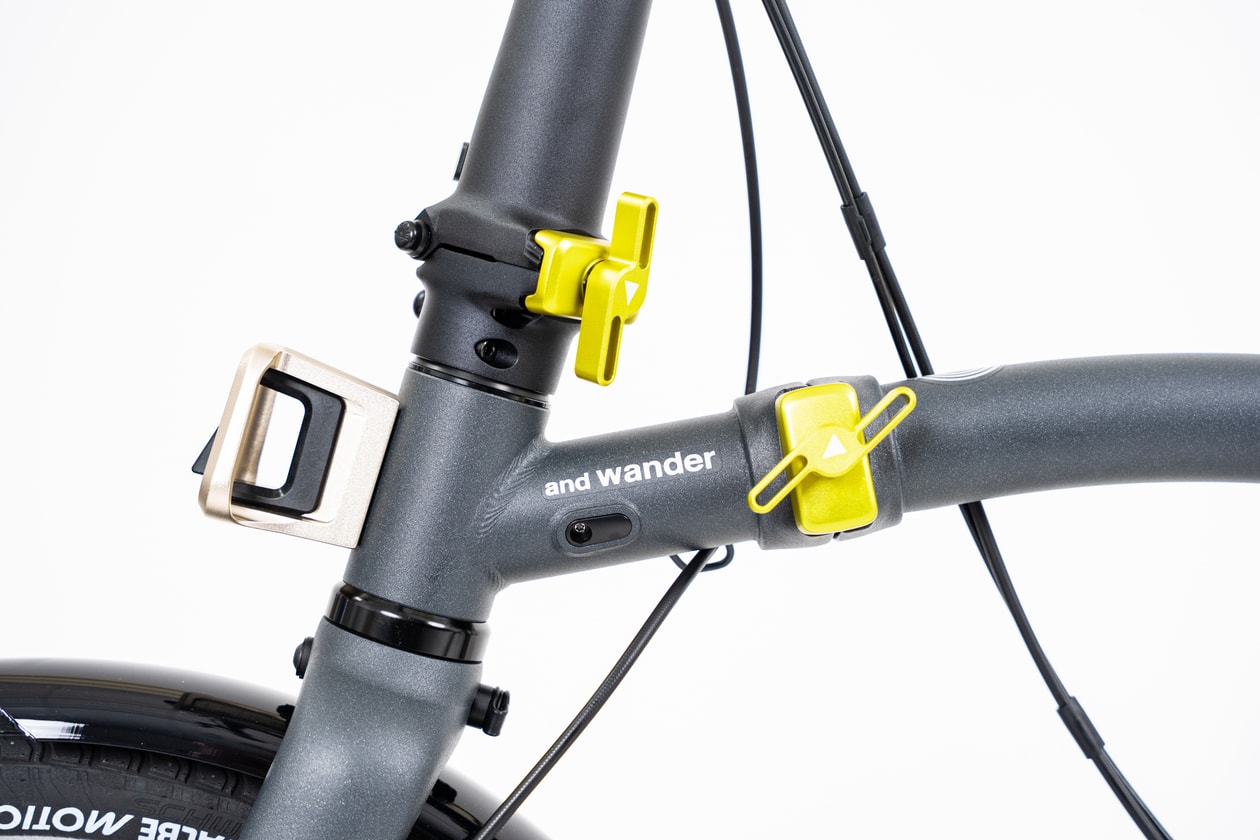 ブロンプトンとアンドワンダーによる初コラボが実現 brompton and wander collabo release info