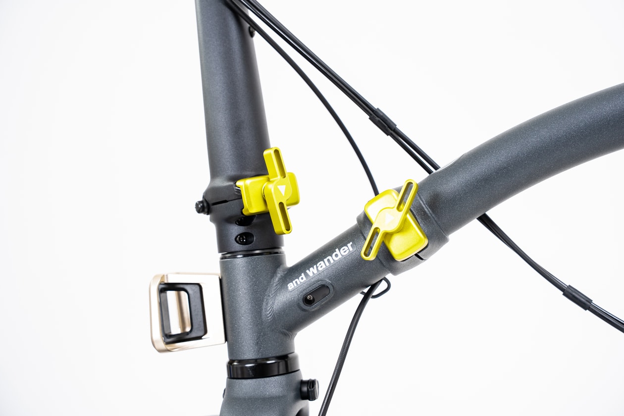 ブロンプトンとアンドワンダーによる初コラボが実現 brompton and wander collabo release info
