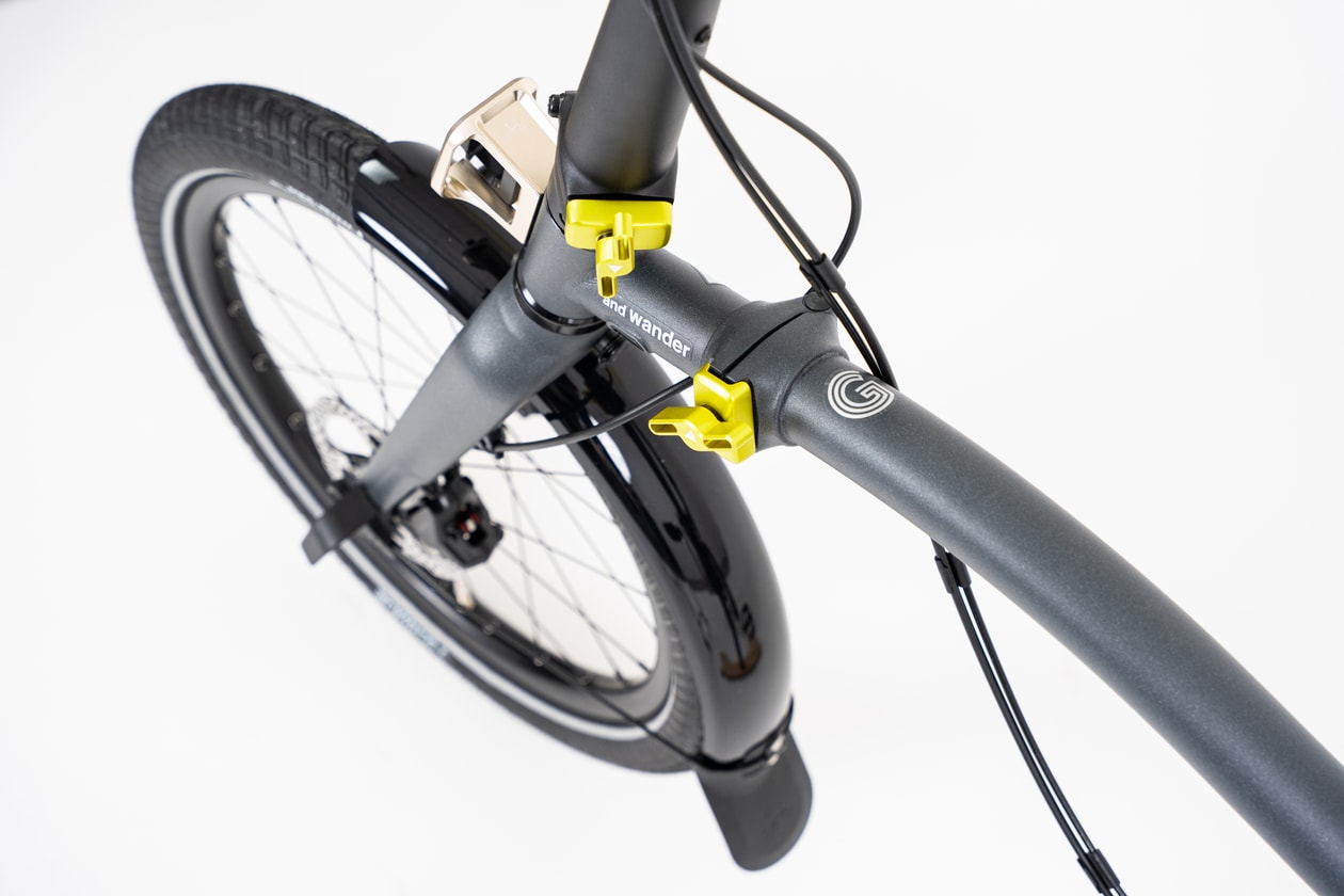 ブロンプトンとアンドワンダーによる初コラボが実現 brompton and wander collabo release info