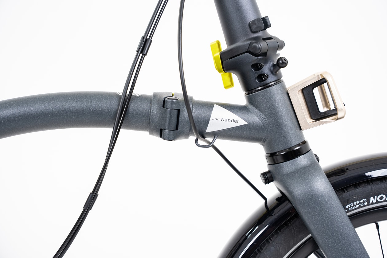 ブロンプトンとアンドワンダーによる初コラボが実現 brompton and wander collabo release info
