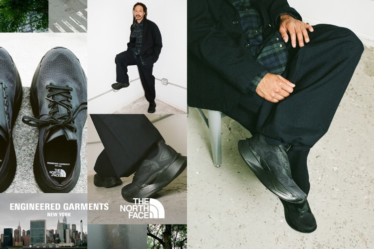 THE NORTH FACE が ENGINEERED GARMENTS との初コラボレーションシューズを発表