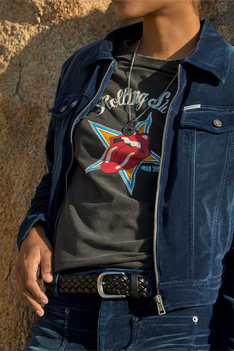 ゲスジーンズとローリング・ストーンズがカプセルコレクションを発表 guess jeans the rolling stones 1978 years capsel collection release info