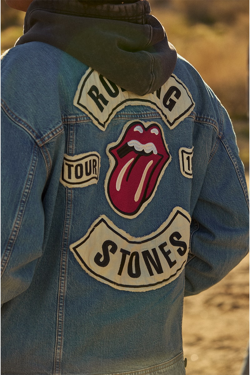 ゲスジーンズとローリング・ストーンズがカプセルコレクションを発表 guess jeans the rolling stones 1978 years capsel collection release info