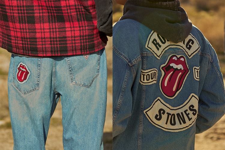 GUESS JEANS とローリング・ストーンズが1978年の全米ツアーから着想を得たカプセルコレクションを発表