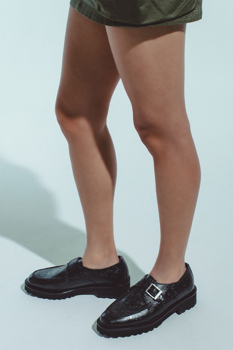 ケンフォードファインシューズがウィメンズ仕様の新作ローファーを発売 the kenford fineshoes black paisley relese info