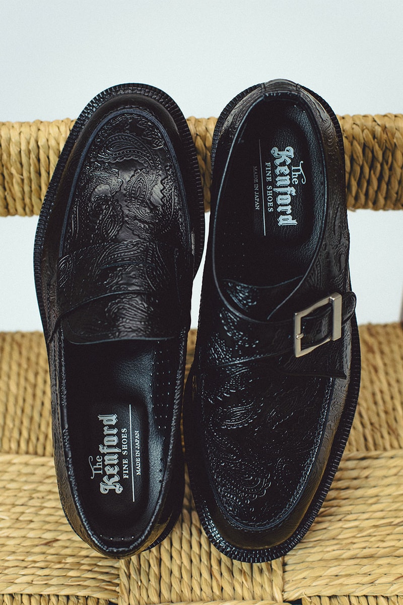 ケンフォードファインシューズがウィメンズ仕様の新作ローファーを発売 the kenford fineshoes black paisley relese info