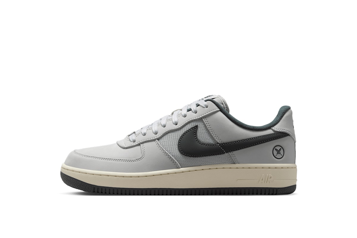 堀米雄斗 x Nike SB より Air Force 1 “Light Bone and Iron Grey” が登場
