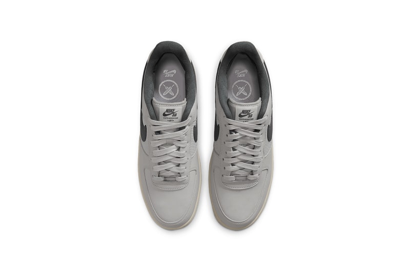 堀米雄斗xナイキSBよりエアフォース1 “ライトボーンアンドアイロングレー”が登場 yuto horigome nike sb air force 1 light bone and iron grey release info