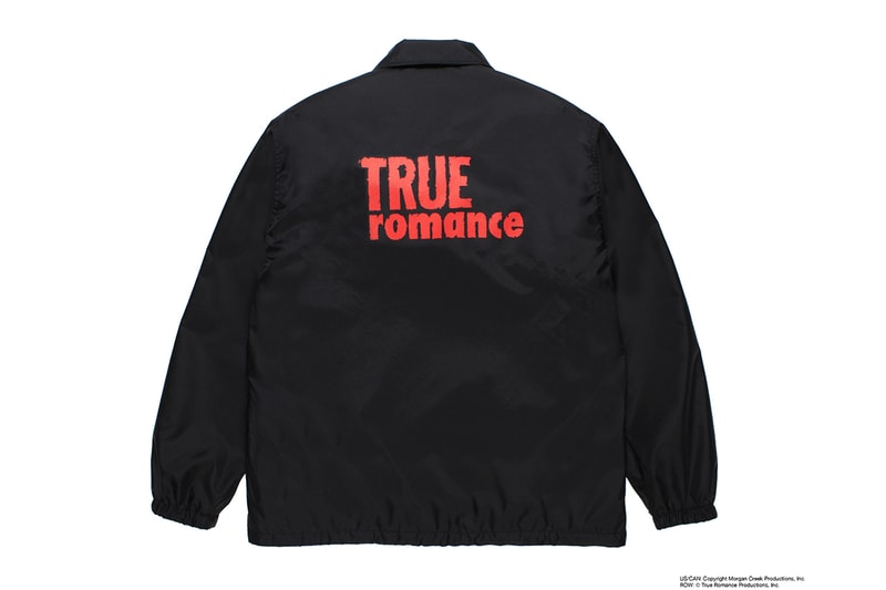 ワコマリアが『True Romance』とのコラボレーションを発売 wacko maria true romance collabo release info