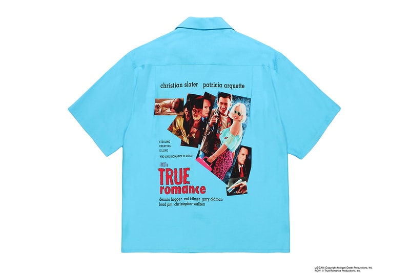 ワコマリアが『True Romance』とのコラボレーションを発売 wacko maria true romance collabo release info