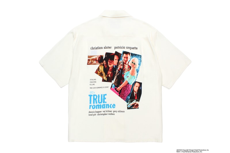 ワコマリアが『True Romance』とのコラボレーションを発売 wacko maria true romance collabo release info