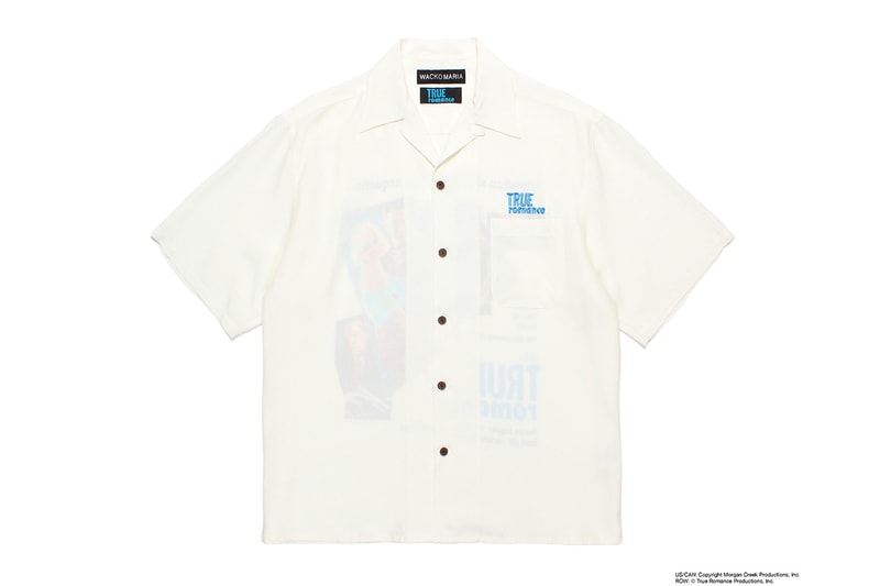 ワコマリアが『True Romance』とのコラボレーションを発売 wacko maria true romance collabo release info