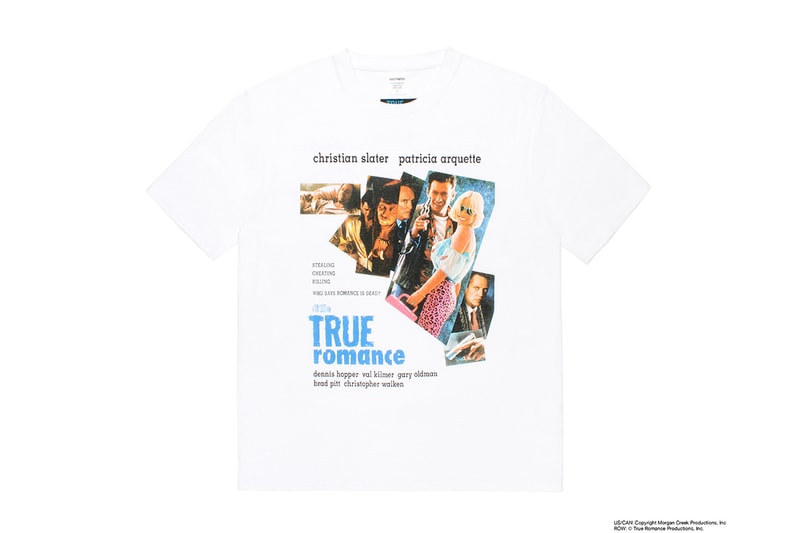 ワコマリアが『True Romance』とのコラボレーションを発売 wacko maria true romance collabo release info