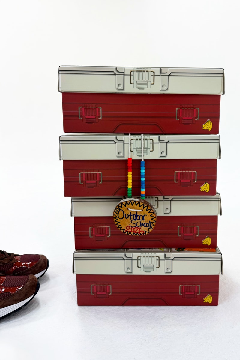 アミーネが自身初のニューバランス メイドイン USA コラボ 992 “アウトドア スクール” を発表 Amine New Balance Made in USA 992 first look