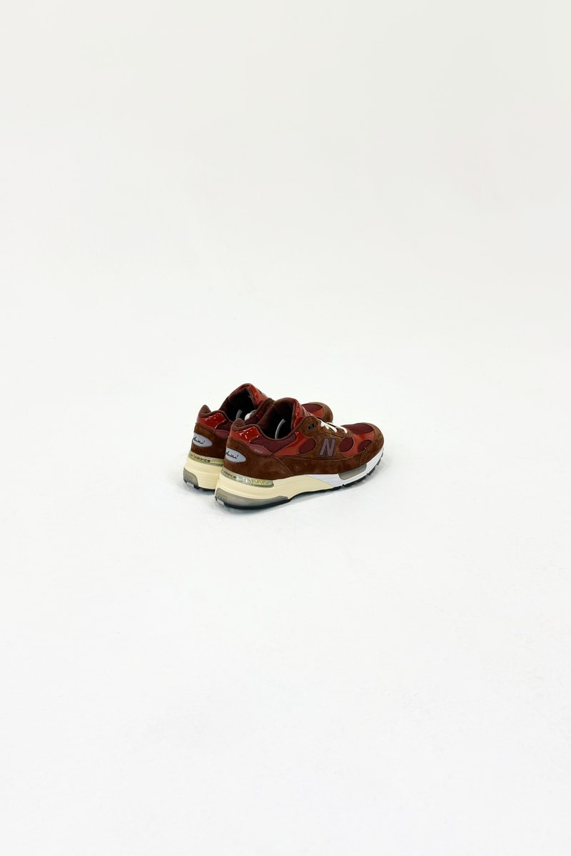 アミーネが自身初のニューバランス メイドイン USA コラボ 992 “アウトドア スクール” を発表 Amine New Balance Made in USA 992 first look