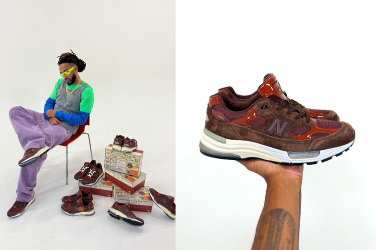 アミーネが自身初の New Balance Made in USA コラボ 992 “Outdoor School” を発表