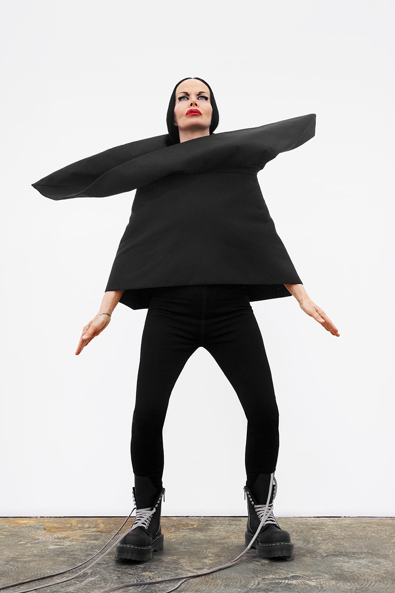 ドクターマーチンとリックオウエンスが最新コラボを発表  dr martens rick owens collabo shoes release info