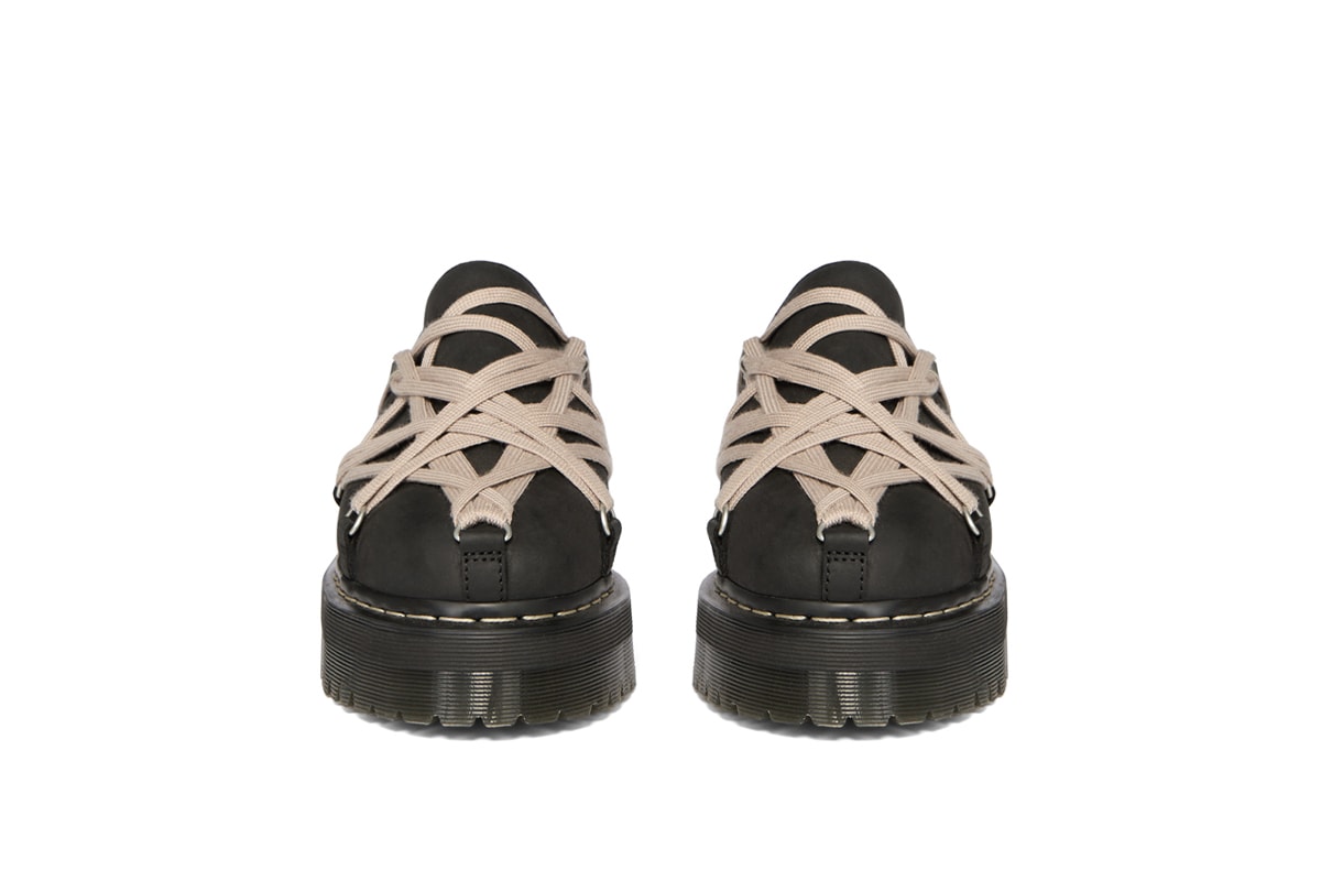 ドクターマーチンとリックオウエンスが最新コラボを発表  dr martens rick owens collabo shoes release info