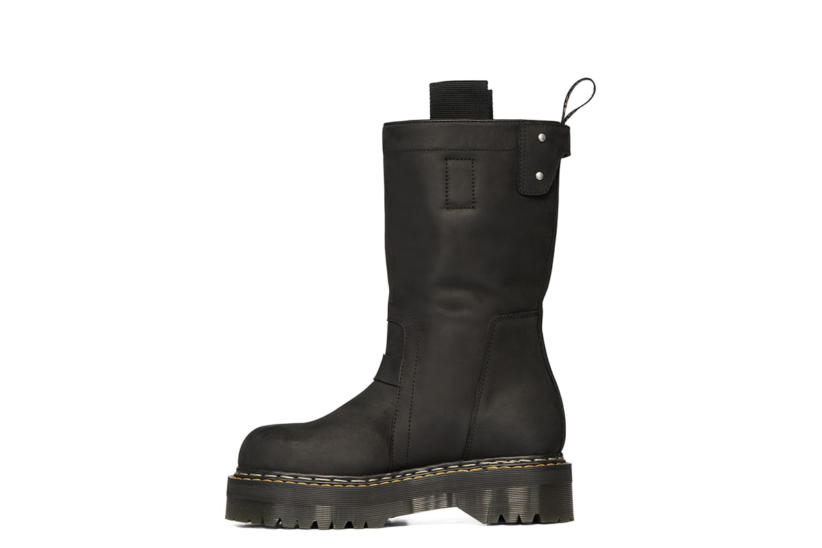 ドクターマーチンとリックオウエンスが最新コラボを発表  dr martens rick owens collabo shoes release info