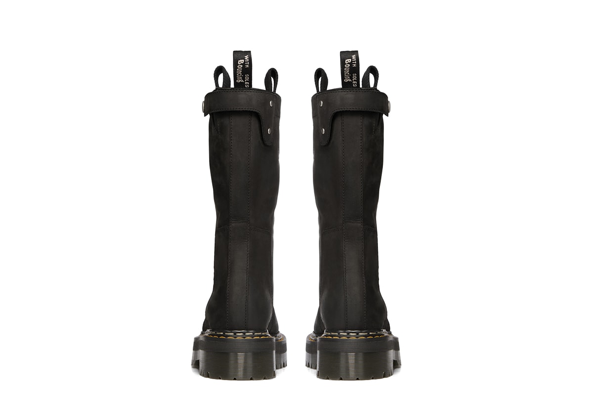 ドクターマーチンとリックオウエンスが最新コラボを発表  dr martens rick owens collabo shoes release info