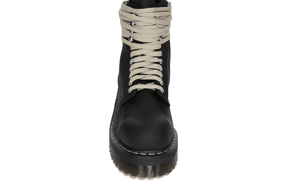 ドクターマーチンとリックオウエンスが最新コラボを発表  dr martens rick owens collabo shoes release info