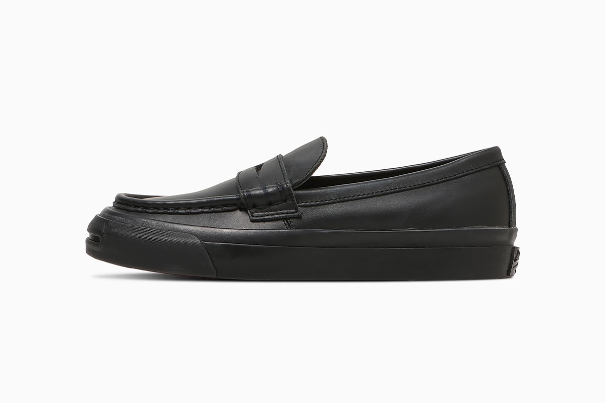 コンバースジャックパーセル 1935 にブラックレザーの新作が登場 converse jack purcell 1935 black leather release info