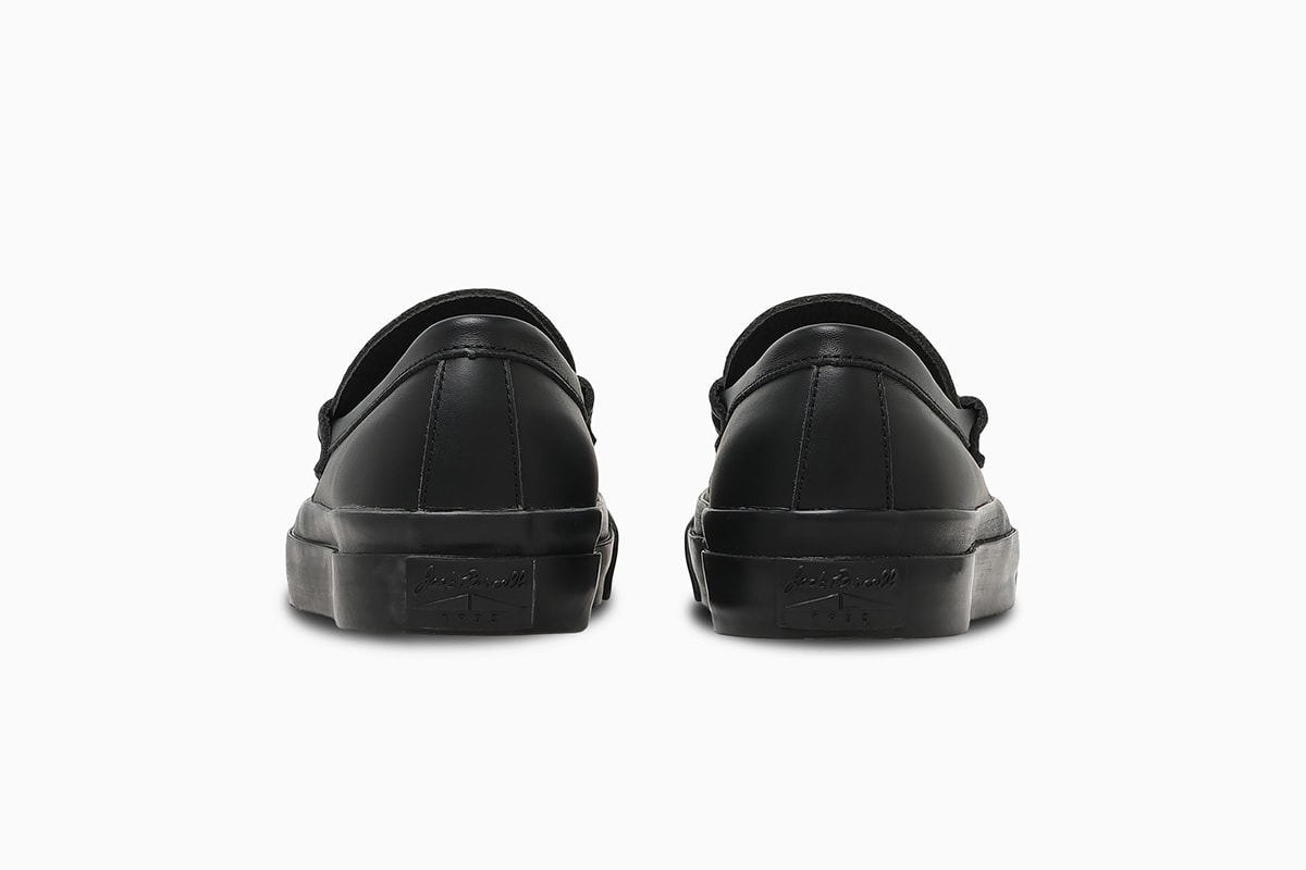 コンバースジャックパーセル 1935 にブラックレザーの新作が登場 converse jack purcell 1935 black leather release info