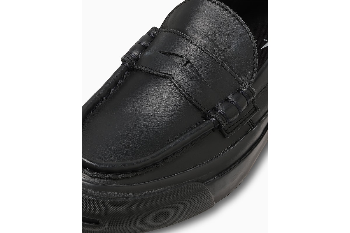 コンバースジャックパーセル 1935 にブラックレザーの新作が登場 converse jack purcell 1935 black leather release info