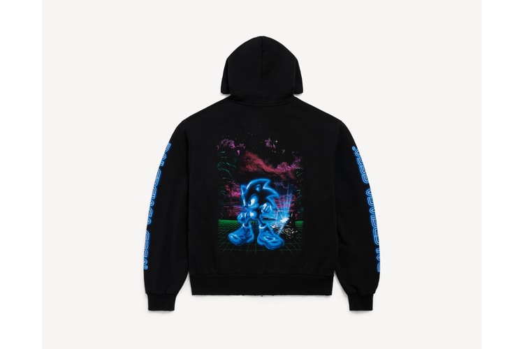 Balenciaga が SEGA® と異色のタッグ ── ソニックを纏った限定コレクションが登場