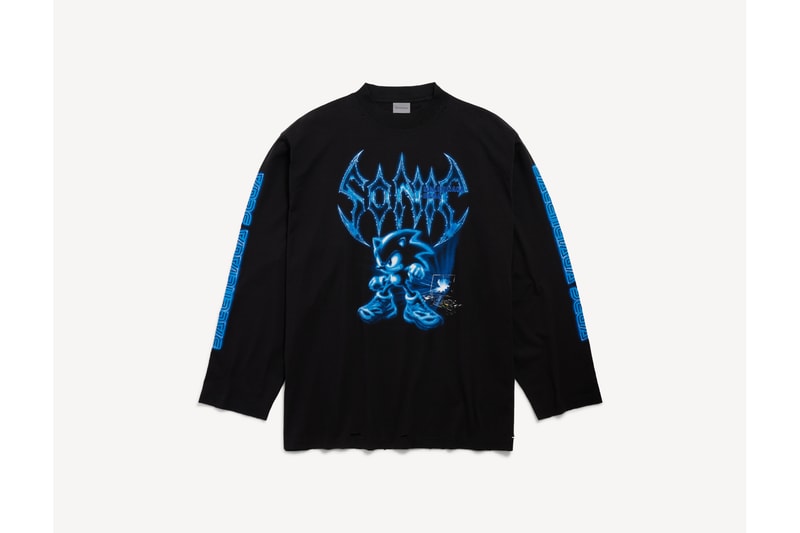 Balenciaga が SEGA® と異色のタッグ ── ソニックを纏った限定コレクションが登場　バレンシアガ　セガ