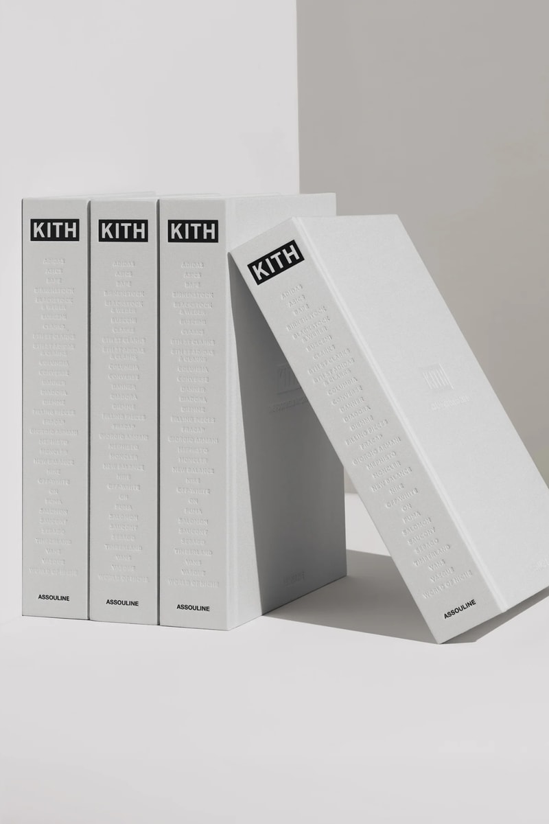 キスが創立15周年を記念したアーカイヴブック『Kith: The Footwear Archive』を刊行 Kith: The Footwear Archive book release info