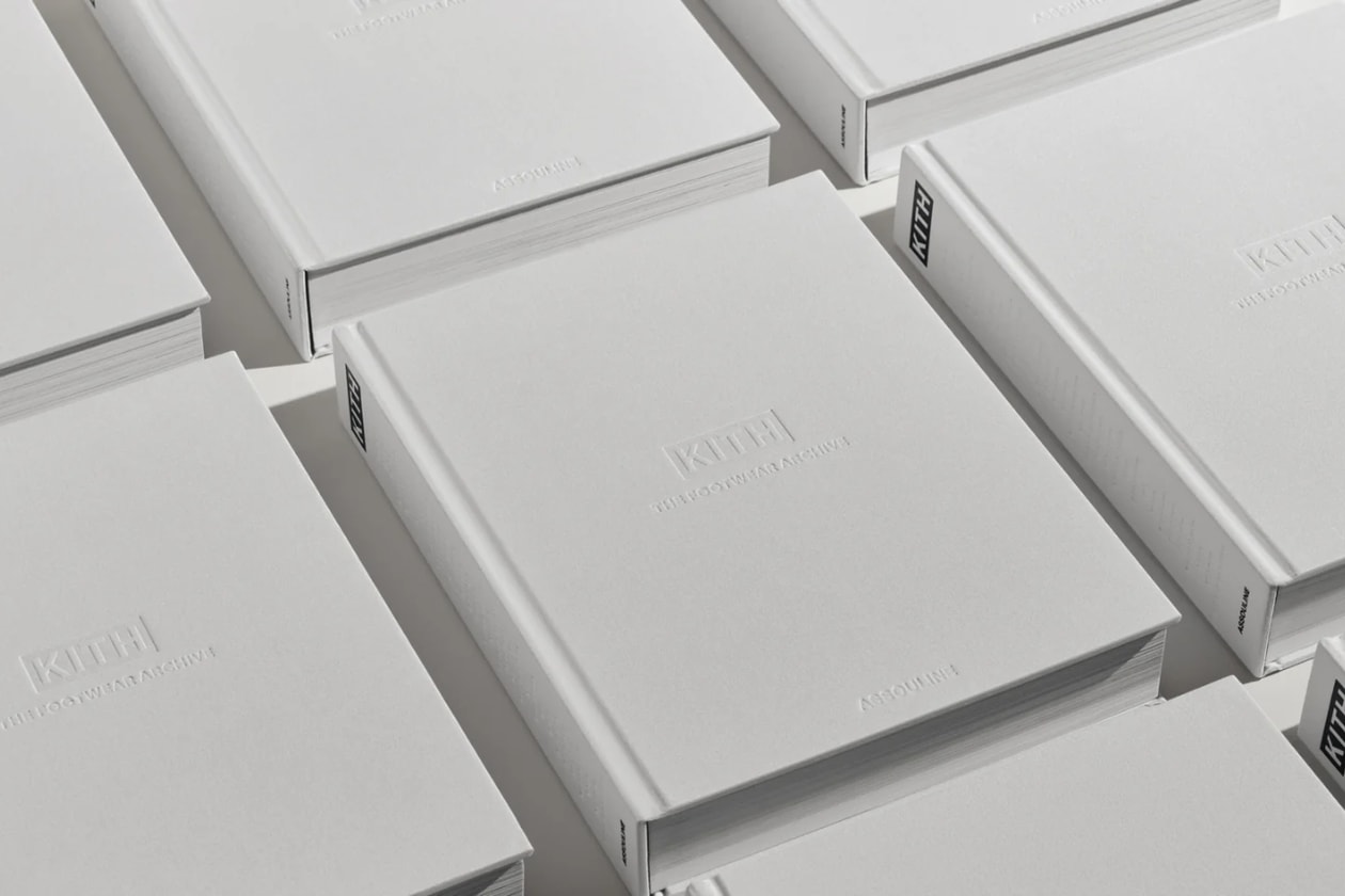 キスが創立15周年を記念したアーカイヴブック『Kith: The Footwear Archive』を刊行 Kith: The Footwear Archive book release info