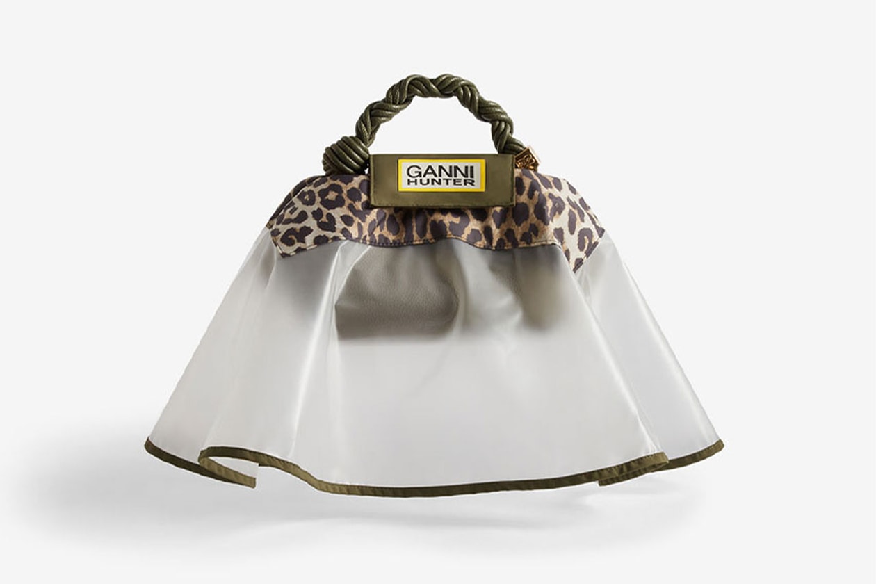 ガニーとハンターが初のコラボレーションを発表 ganni hunter collab collection rain wear relese info