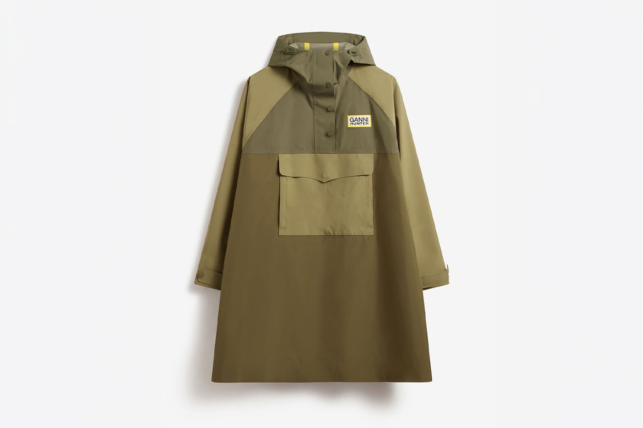 ガニーとハンターが初のコラボレーションを発表 ganni hunter collab collection rain wear relese info