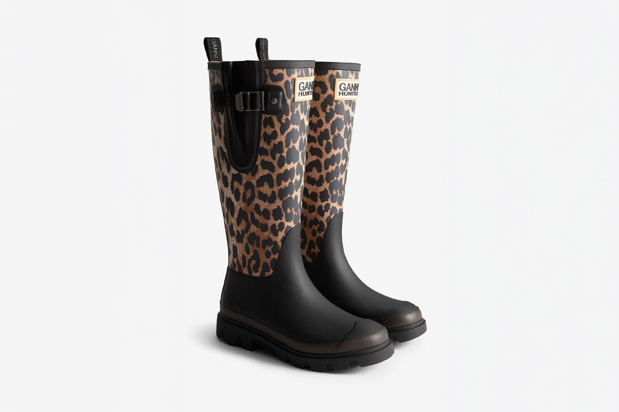ガニーとハンターが初のコラボレーションを発表 ganni hunter collab collection rain wear relese info