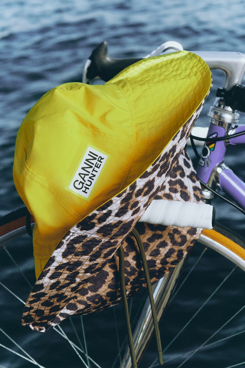 ガニーとハンターが初のコラボレーションを発表 ganni hunter collab collection rain wear relese info