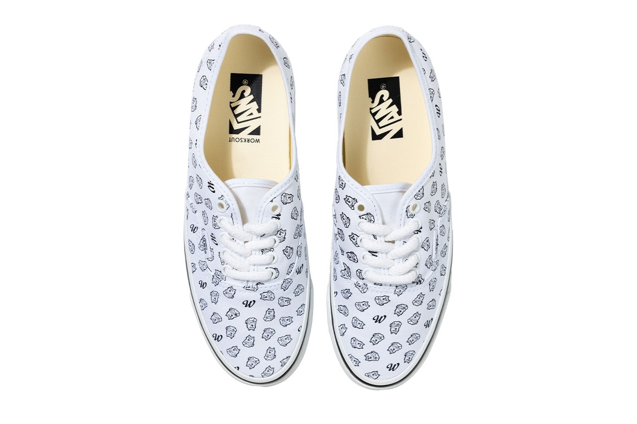ワークアウトとヴァンズがコラボモデルを発売 worksout vans collab premium authentic relese info