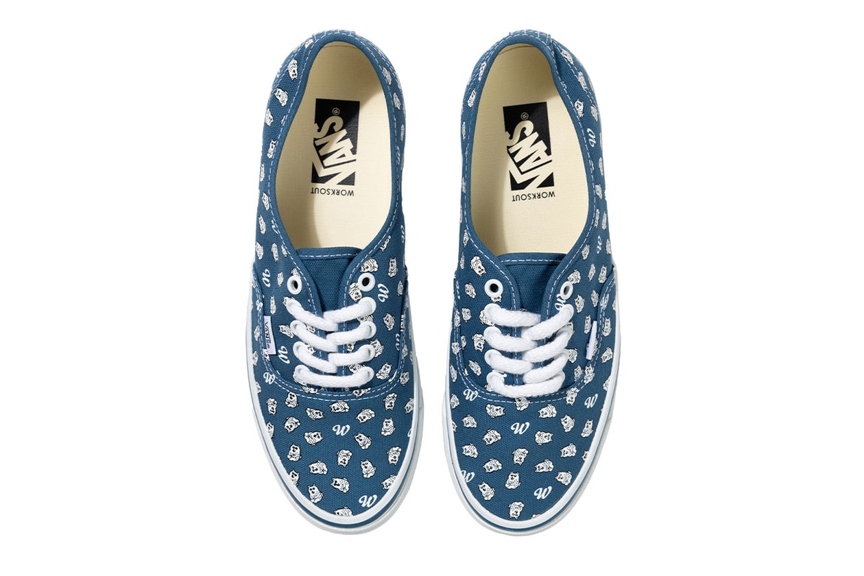 ワークアウトとヴァンズがコラボモデルを発売 worksout vans collab premium authentic relese info