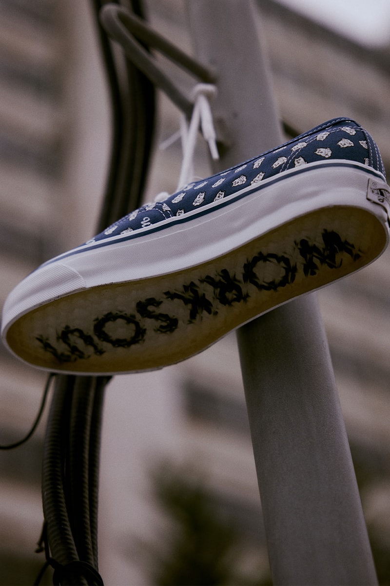 ワークアウトとヴァンズがコラボモデルを発売 worksout vans collab premium authentic relese info