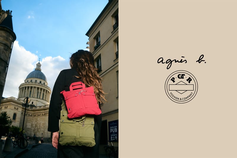 agnès b. と POTR が初のコラボレーションバッグを発売