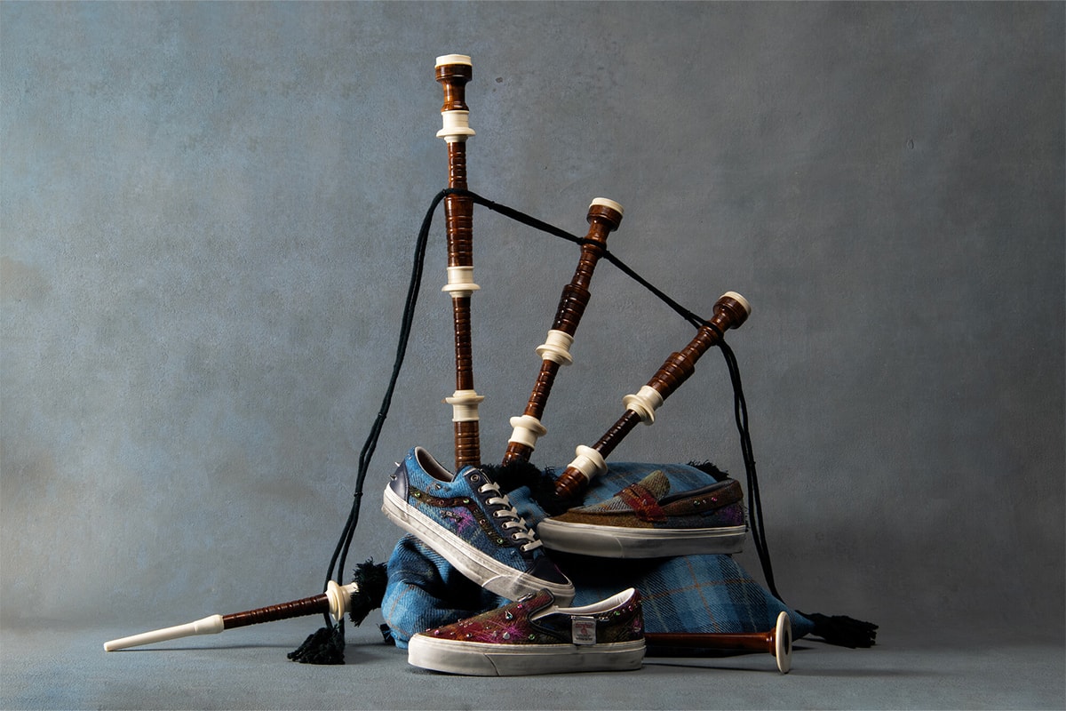Vans と Harris Tweed がコラボレーション ── パンクとスケートカルチャーを融合した新作コレクション