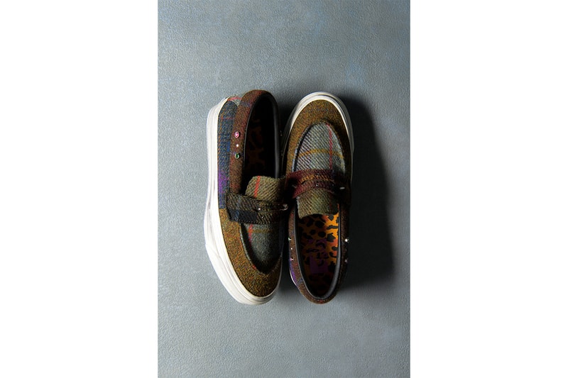 ヴァンズとハリスツイードがコラボレーションコレクションを発表 vans harris tweed collabo new collection release info
