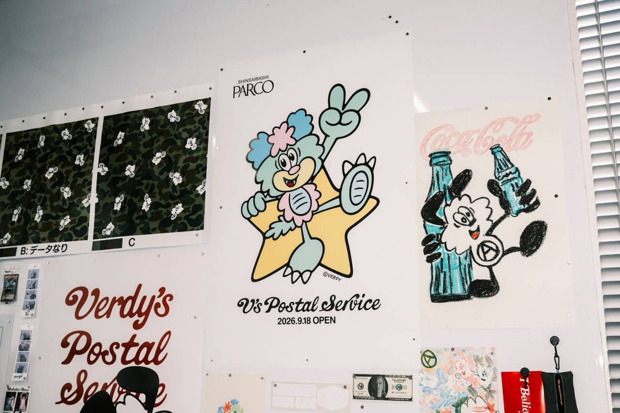 ヴェルディとパルコによる手紙をテーマにした共同プロジェクトが始動　VERDY PARCO Verdy's Postal Service