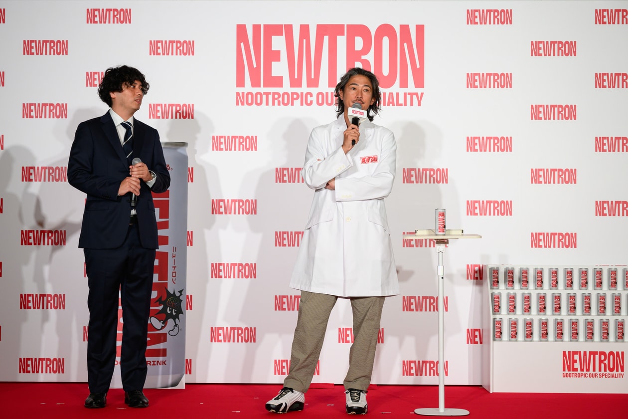 窪塚洋介が白衣で"深集中" ── NEWTRON 初のコンセプトストアがカレッタ汐留にオープン newtron first consept store open kubozuka yosuke  report