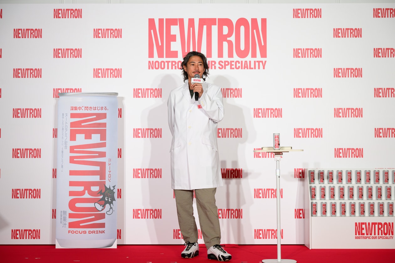 窪塚洋介が白衣で"深集中" ── NEWTRON 初のコンセプトストアがカレッタ汐留にオープン newtron first consept store open kubozuka yosuke  report