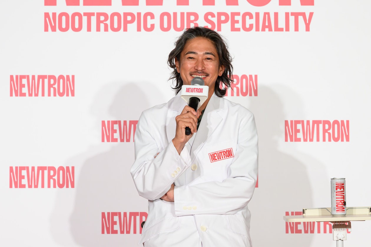 窪塚洋介が白衣で"深集中" ── NEWTRON 初のコンセプトストアがカレッタ汐留にオープン newtron first consept store open kubozuka yosuke  report