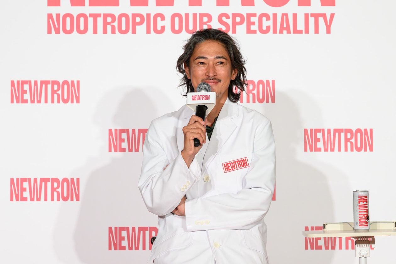 窪塚洋介が白衣で"深集中" ── NEWTRON 初のコンセプトストアがカレッタ汐留にオープン newtron first consept store open kubozuka yosuke  report
